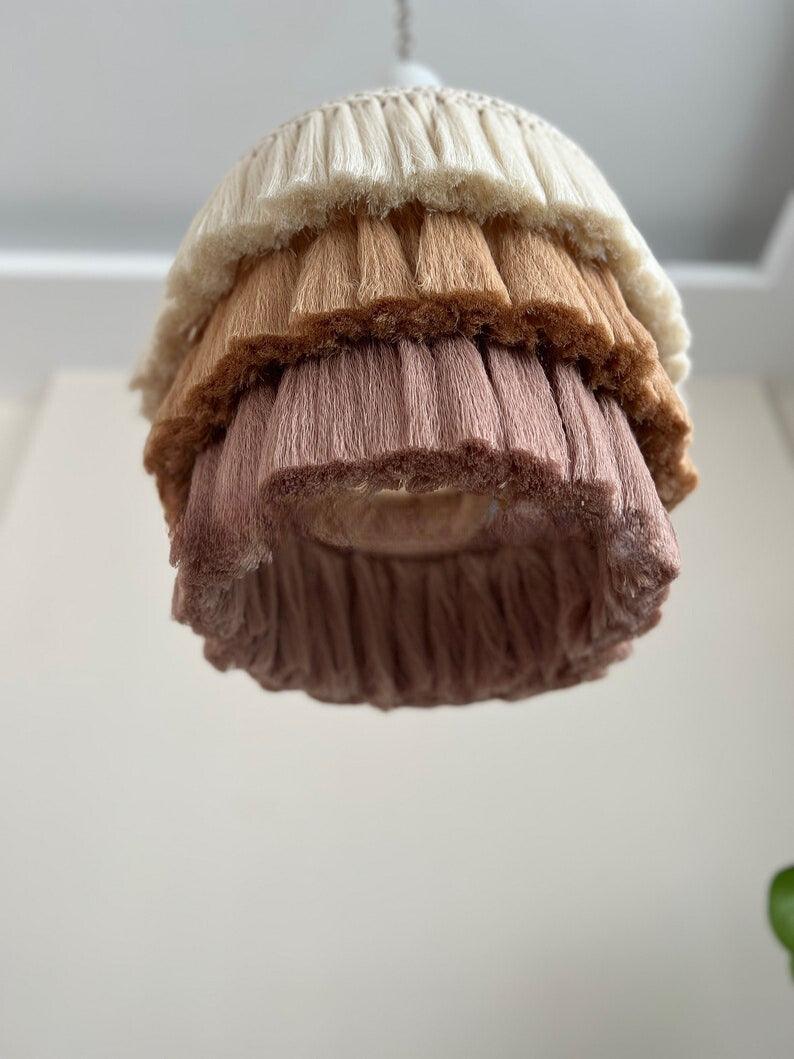 Bohemian Brilliance - Handmade Lamp Shade - KnittsKnotts