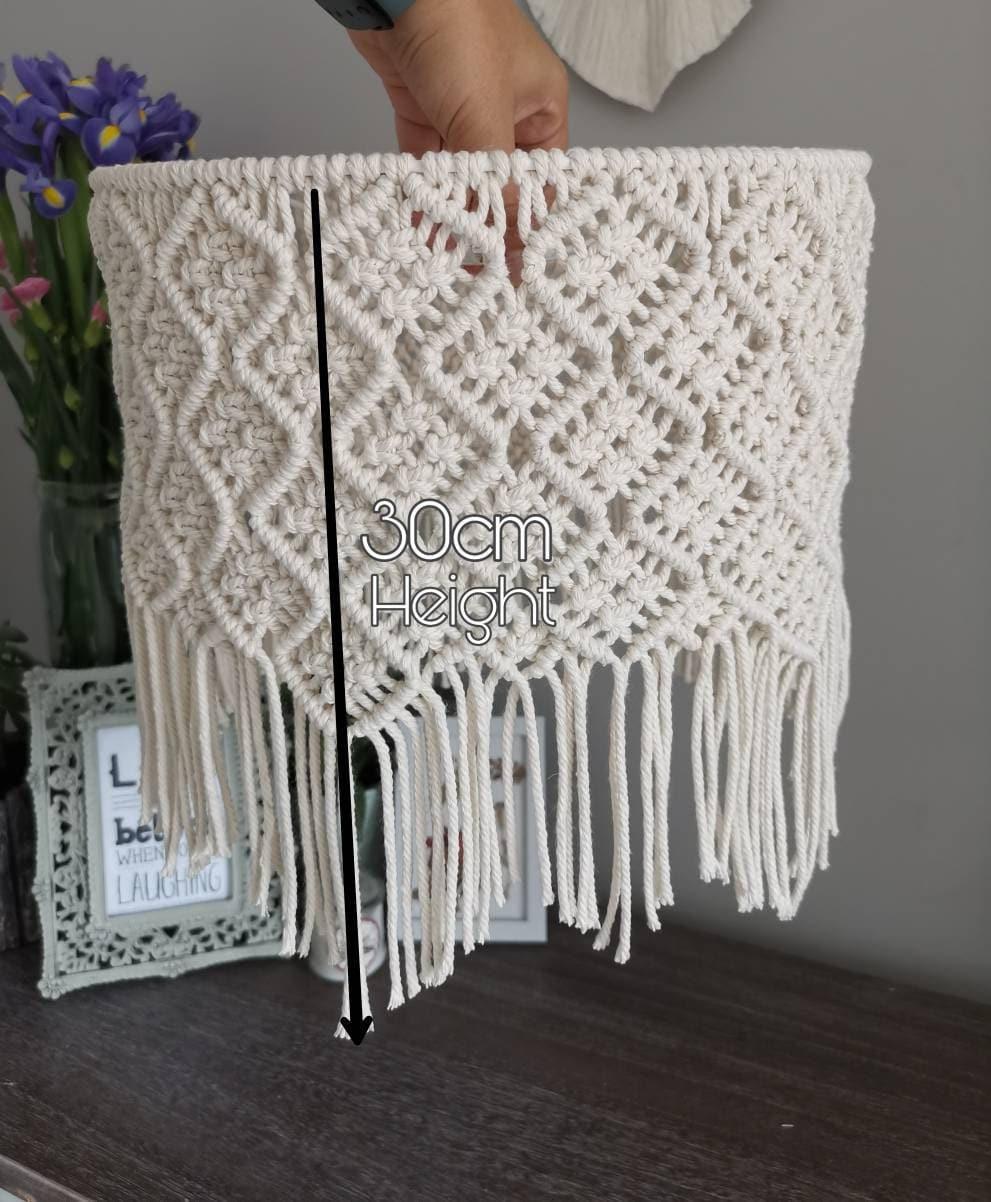 Driftwood Dazzle - Handmade Lamp Shade - KnittsKnotts