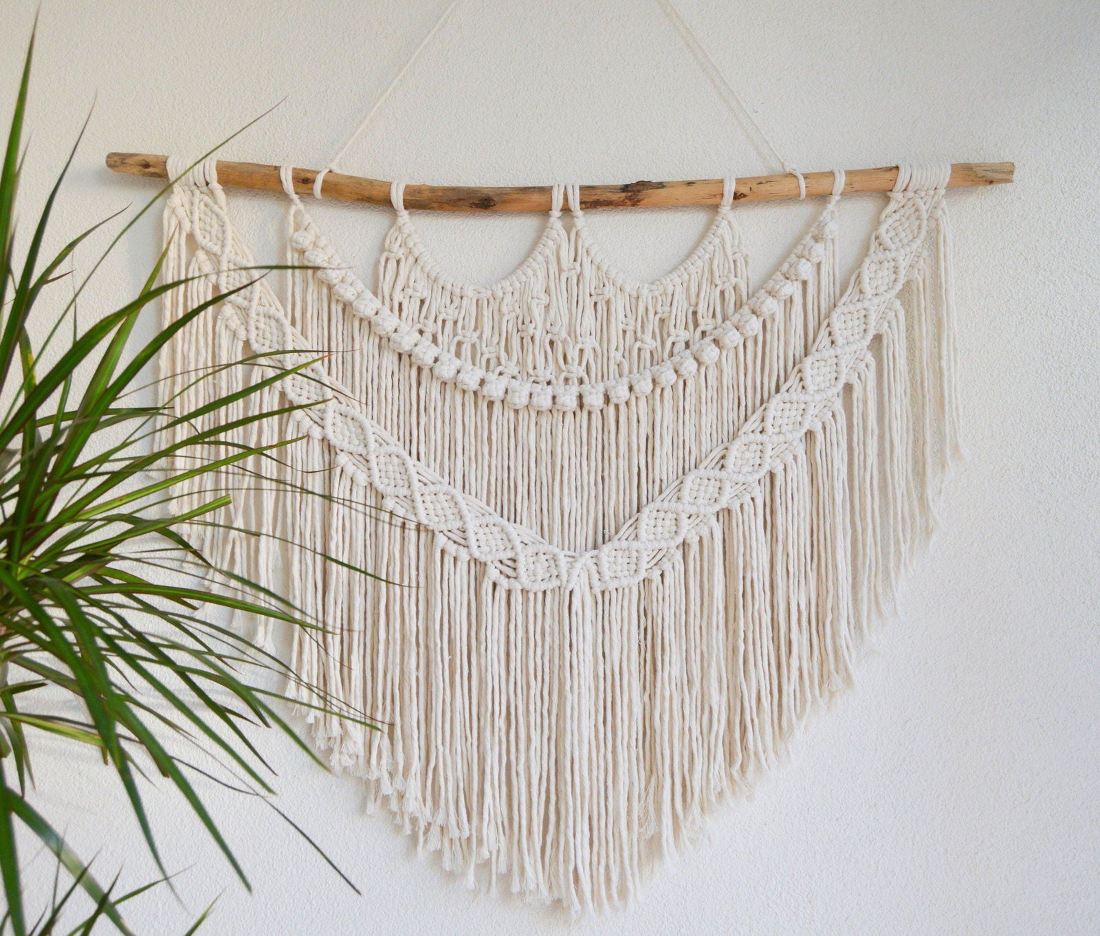 Enthralling Wall Tapestry - Woven Wall Hanging - KnittsKnotts