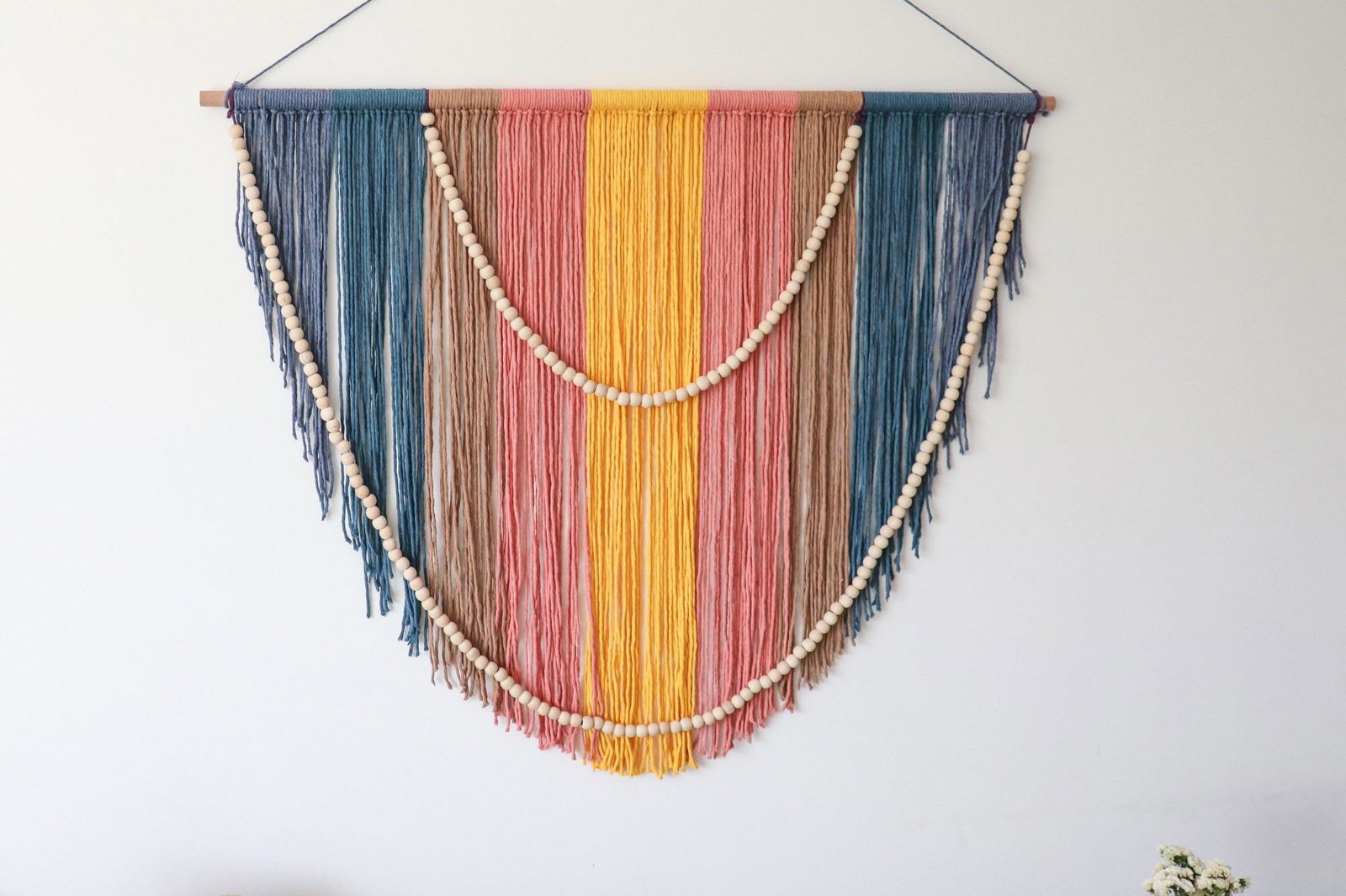 Grand Tapestry- Bohemian Wall Hanging - KnittsKnotts