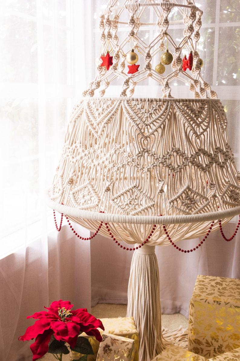 PATTERN Large Macrame Christmas Tree