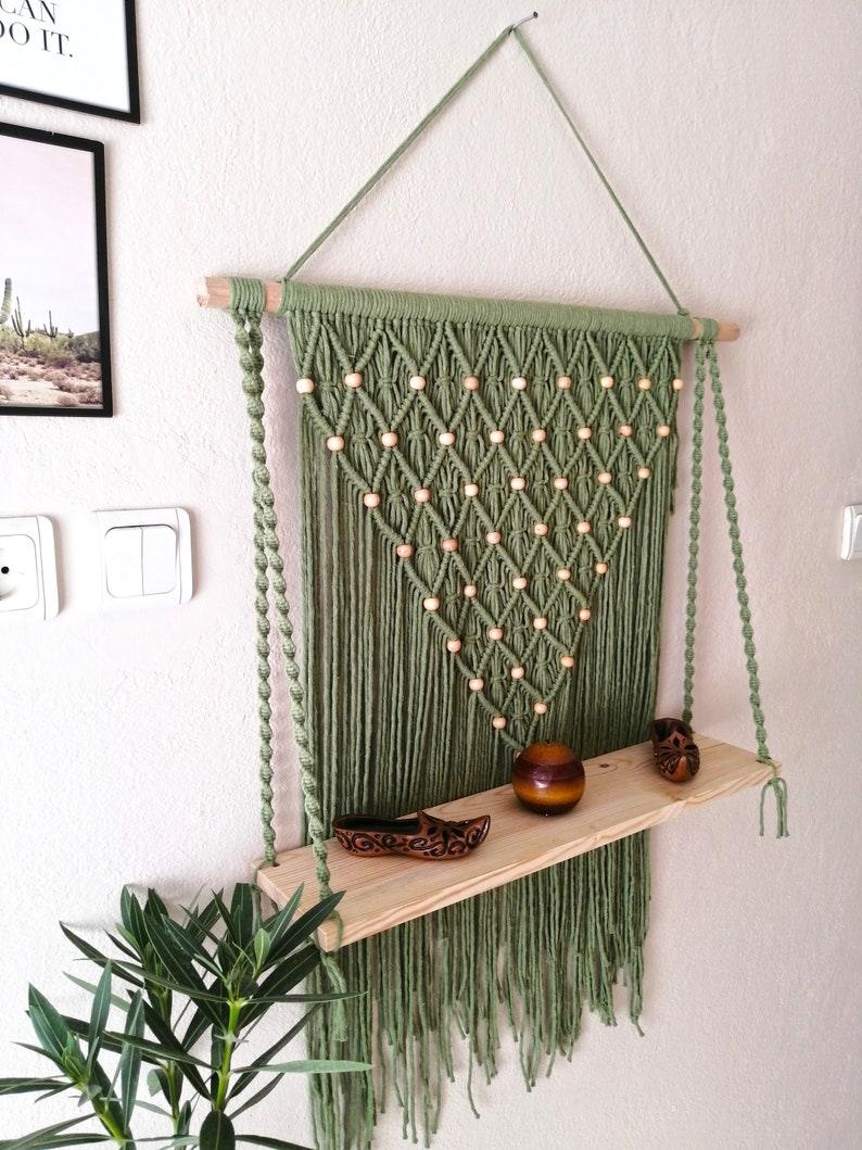 Plant Hammock Haven - Floating Shelf   prices - KnittsKnotts