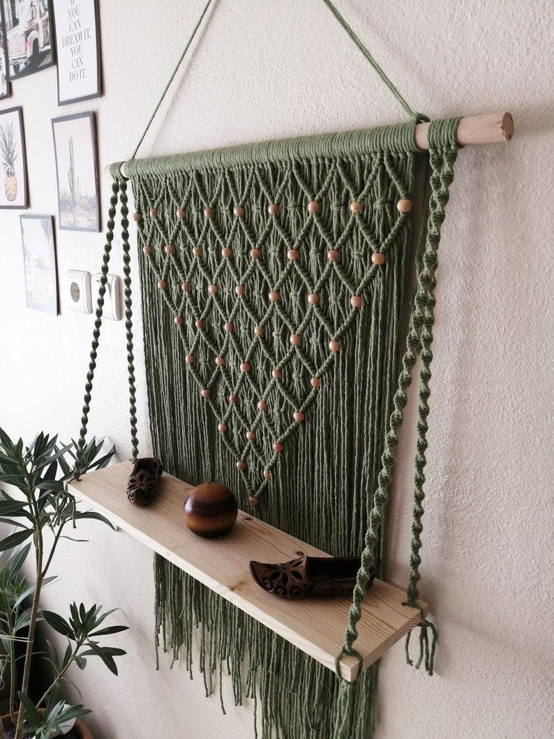 Plant Hammock Haven - Floating Shelf   prices - KnittsKnotts